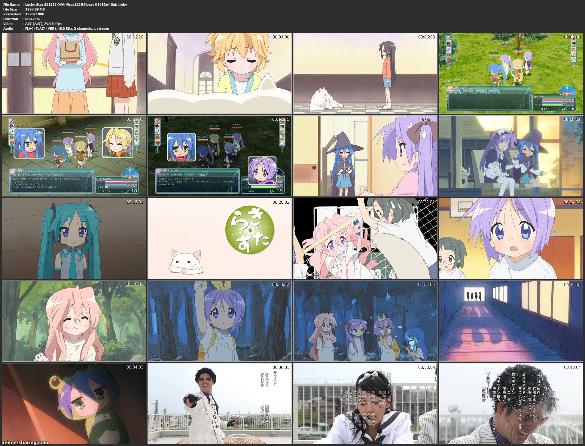 1080p] - [Virus123] Lucky Star OVA [Bluray] | Anime-Sharing Community